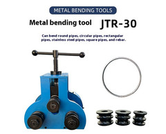 TR30 Pipe Coiling Machine Spiral Steel Profile Coiling Machine Hand Tubing
