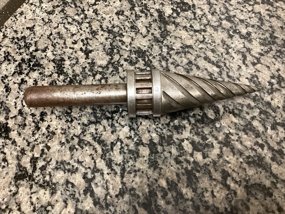Unbranded Tools #2 RATCHET SPIRAL PIPE REAMER, 1/8&Prime; to 2&Prime; No Handle As Pictured