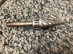 Unbranded Tools #2 RATCHET SPIRAL PIPE REAMER, 1/8&Prime; to 2&Prime; No Handle As Pictured