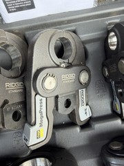 RIDGID MegaPress Press Tool Jaw Ring Complete! Gas Fittings Propress