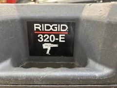 Ridgid 320-E ProPress Tool Set w/ 6 Jaw Heads, Charger, 2 Batteries & Case