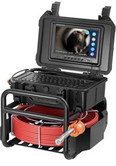 Sewer Camera 165 ft/50m Self-Leveling Drain Camera with 512Hz Touchscreen, 9&rdquo; Sc