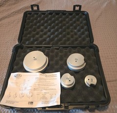 Reed Tool PPRK4 Plastic Pipe Reamer Kit, 4-Piece with Case (Very Light Use)