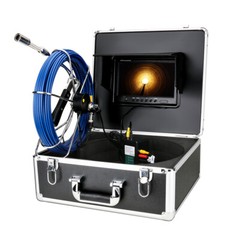 9&Prime; DVR 16GB 30M Sewer Pipe Inspection Camera Drain Pipeline Industrial Endoscope