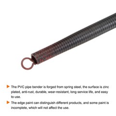 Spring Bender 15.5mm OD 550mm Long Bending Spring Conduit Spring Red