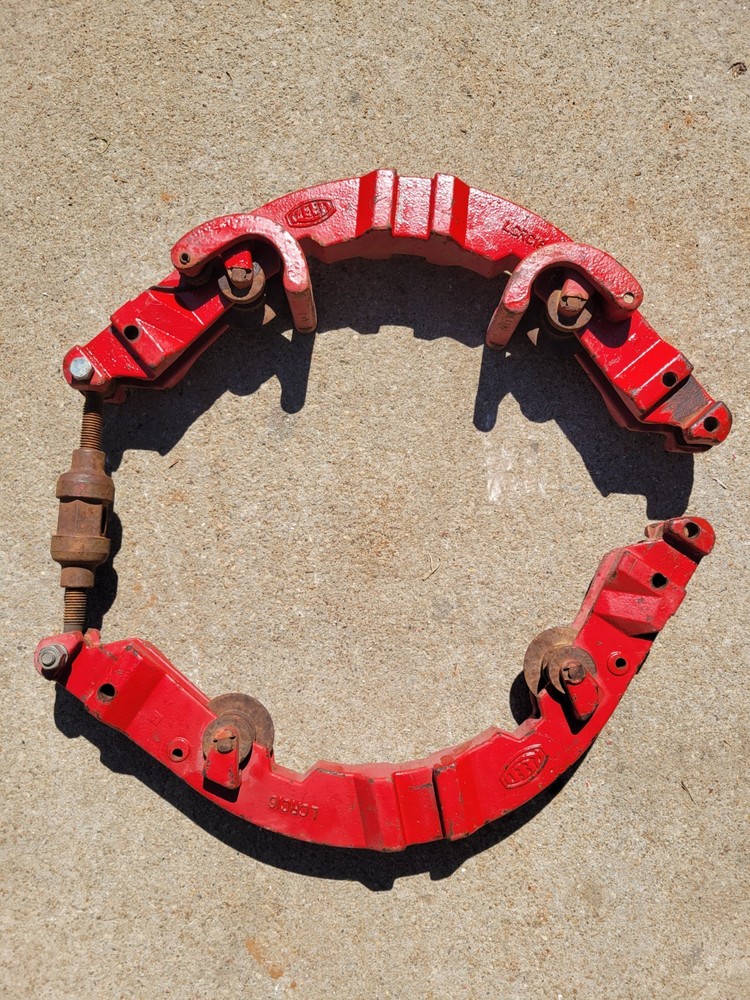 Reed LCRC16 Rotary Cutter Hinged Pipe Cutter 16 to 18 inch Used Missing Hinge