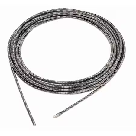 Ridgid 87597 Drain Cleaning Cable, 1/2 In Dia, 75 Ft L