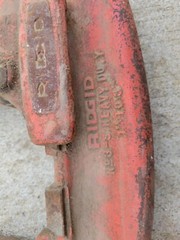 Ridgid No. 3-S Pipe Cutter 1&Prime; to 3&Prime; Capacity Heavy Duty w/ Acc. Handle