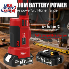 18V Cordless Pro Press Tool Plumbing Kit for Copper & PEX Pipes