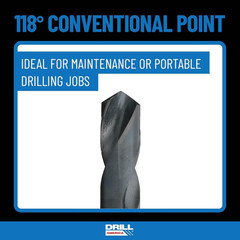 Drill America &ndash; POU1NPTW/DRILL 1&Prime; Carbon Steel NPT Pipe Tap and