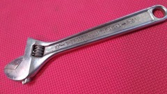 &ldquo;RIDGID&rdquo; #710 &ndash; 10&Prime; FORGED STEEL ADJUSTABLE END WRENCH MADE IN U.S.A.