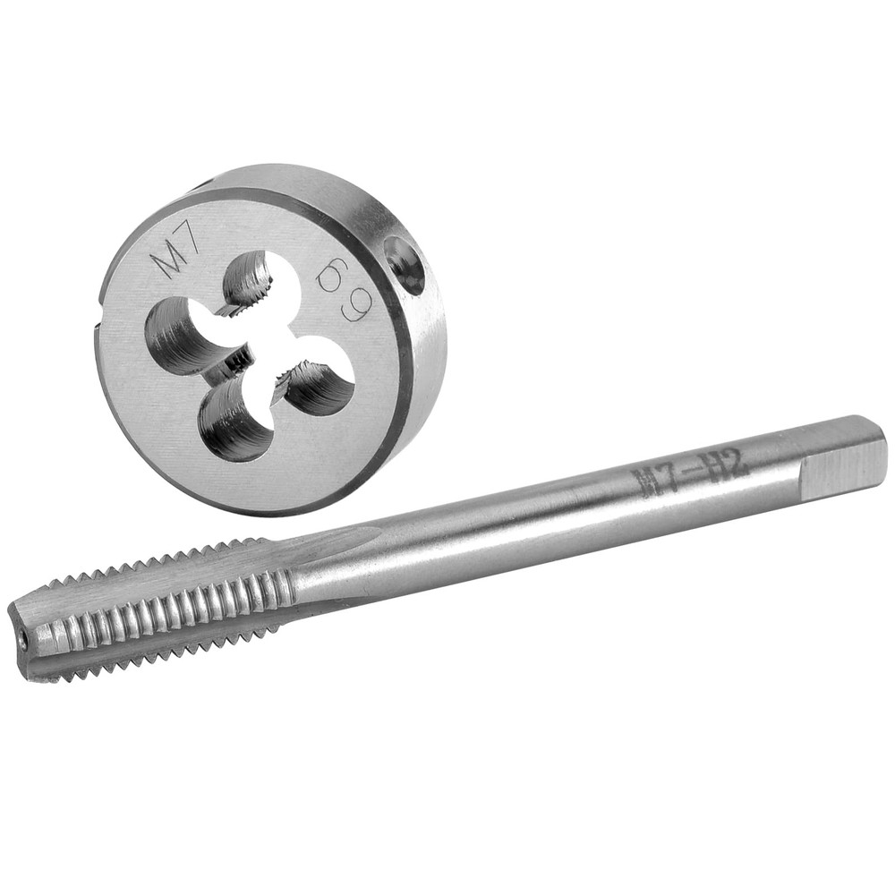 M7 x 1.0 Tap And Die Set Machine Thread Tap Round Die Right Hand Tool