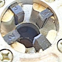 Toledo No. 12 1/2&Prime; Drop Head Pipe Threading Die Head NEW NOS FREE SHIPPING