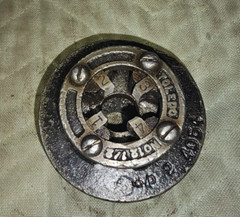 Toledo No. 12 1/2&Prime; Drop Head Pipe Threading Die Head