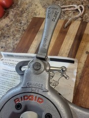 Ridgid USA 531 Quick Opening Machine Bolt Die Head 97045 VGUC! 🔥