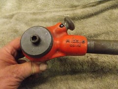 Ridgid 00-R Ratchet Die Head 1/2 00-R Gear Reduction ND-16B 16 tooth Geared