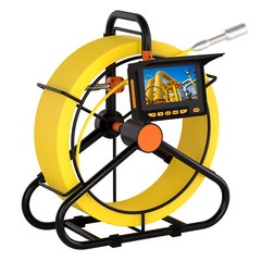 4.3-inch Screen 16GB DVR Pipeline Camera 23mm/0.9-inch Camera Diameter 30m Cable