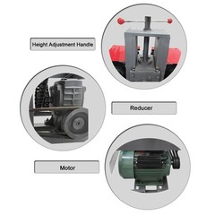 Electric Tube Bender (220V, 2.2kW, 0-2mm Thickness, Round /square Tube Mold)