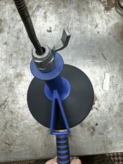 Cobra Products 86250 1/4 In X 25 Ft Pistol Grip Power Drum Drain Auger {G7}