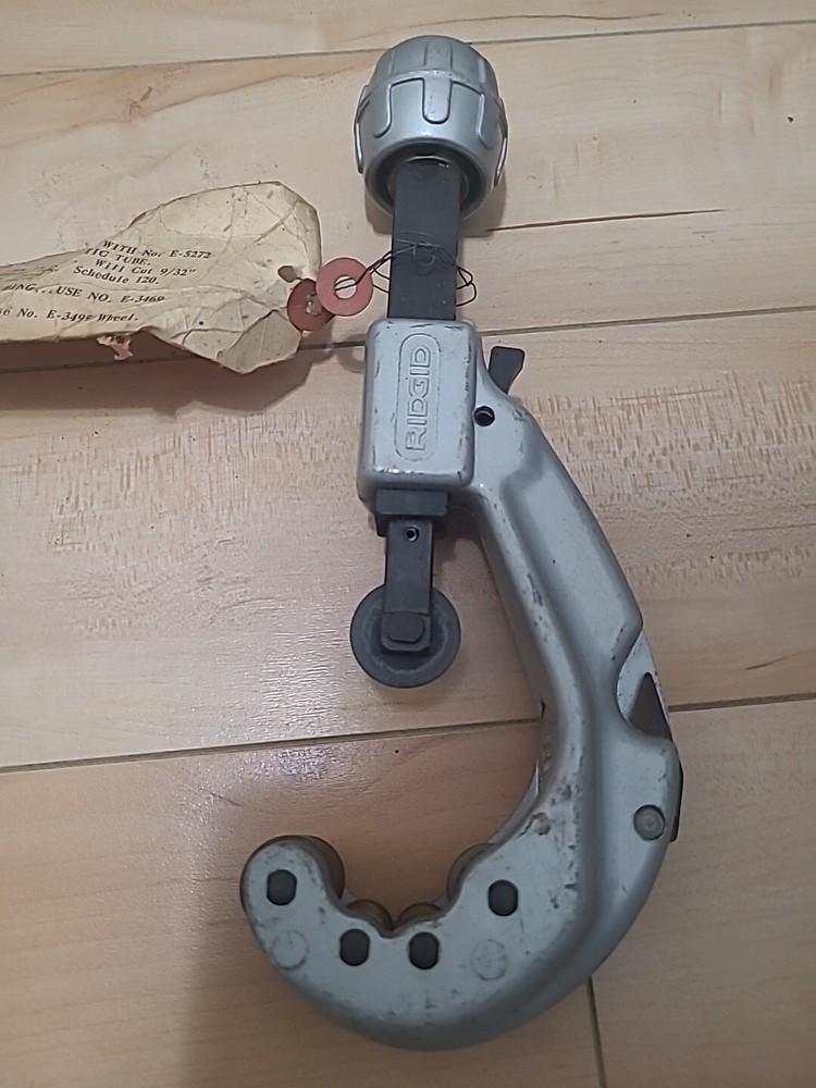 Ridgid No. 205 Quick Release Pipe Tube Cutter 1/4&Prime;-2 3/8&Prime; Vintage Made In USA