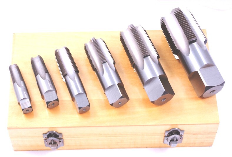 1/4~1-1/4&Prime; 6 PIECE NPT TAPER PIPE TAP SET (1011-3306)