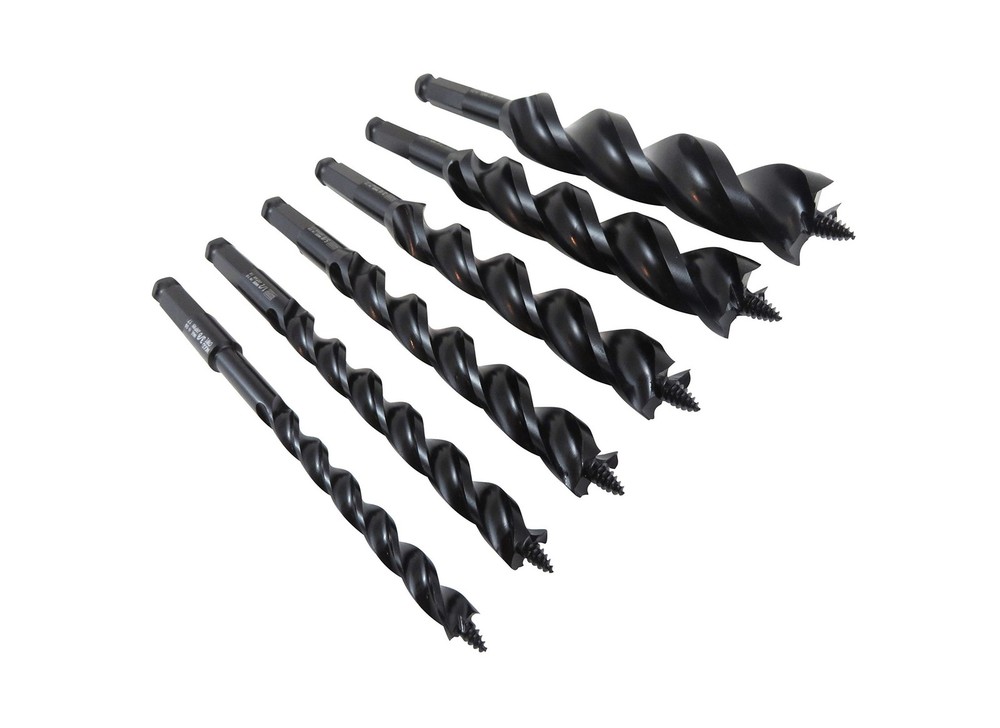 WoodOwl 6 Piece Set with 3/8&Prime;, 1/2&rdquo;, 5/8&Prime;, 3/4&rdquo;, 7/8&Prime; and 1&rdquo; x