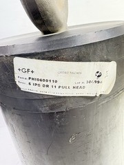 GF Georg Fischer PHI0600110 6 IPS DR 11 6 Inch Pipe Tube Pull Towing Head