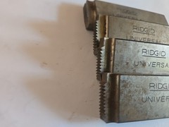 RIDGID 47765 universal high speed Right hand dies 1/2&Prime; to 3/4&Prime; NPT