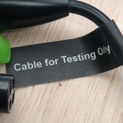 Replacement 7D1 12&Prime;Connector Cable for HBUDS Pipe Inspection Camera