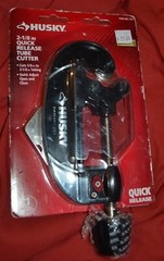 Husky 2-1/8 in. Quick-Release Tube Cutter with Fold-Away Reamer and Blade Storag