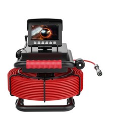 MAOTEWANG Sewer Camera 98ft/30m Pipe Inspection Camera HD Drain 4.3&Prime; LCD Monitor