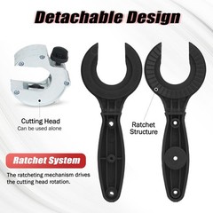 Ratchet-type Pipe Cutter One-hand Fast Pipe Cutting Tool For Cutting 5/16-1-1/8&Prime;
