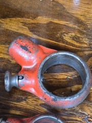 🛠️ RIDGID Pipe Threader Ratchet Head * Lot of 3 &ndash; 00-R &ndash; 111R &ndash; Adaptor 770