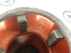 Ridgid 37410 12R 1 1/2&Prime; NPT Alloy Steel RH Pipe Threader Die Head (BN371)