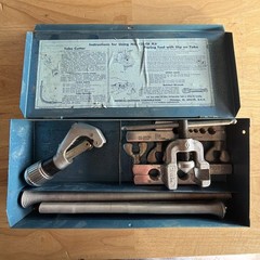Imperial Eastman Tubing Tool Kit Tubbing Cutter Bender Flaring Set 121-FA USA