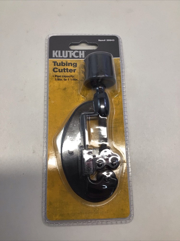 Klutch Tubing Cutter 1/8in to 1 1/8in Item No 39943