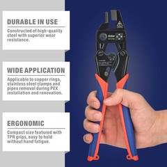iCrimp PEX Removal Tool for F2098 Stainless Steel Clamps & F1807 Copper Rings&hellip;