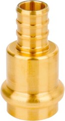12 Pack 1/2&Prime; Press Propress X 1/2&Prime; PEX Adapter Crimp Fittings Brass Coupling Con