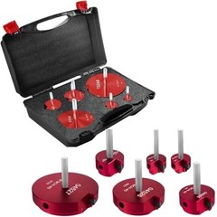PVC Pipe Reamer Set 6 Piece 0.75 1 1.5 2 3 4 Inch Fitting Saver For Drill