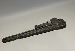 Craftsman 18&Prime; Heavy Duty Blue/Green Pipe Wrench &ndash; 1/8&Prime; to 2 1/2&Prime; &ndash; USA