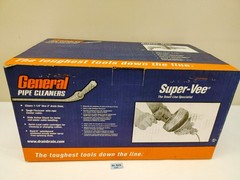 General Wire Super-Vee Drain and Sewer Cleaning Machine W/ 25&prime; x 1/4&Prime; Cable SV-F