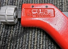 Reed TC6QP Quick Release Tubing Cutter for Plastic Pipe