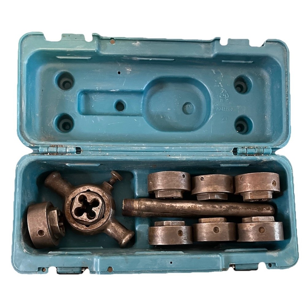 Vintage GTD Little Giant 8 Pc Die set 1/4&rdquo; &ndash; 3/4&rdquo; w Hard Makita case USA