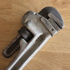 Blue Point 10&Prime; Aluminum Pipe Wrench Heavy Duty PWA10 Made in USA