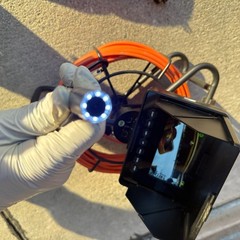 Sewer Pipe Inspection Camera, 17mm Drain Sewer Pipeline Industrial Endoscope 20M