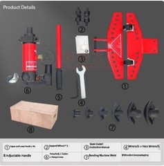 SWG-25 Hydraulic Rebar Bender Manual BendingStainless Steel Pipe Bending Tool