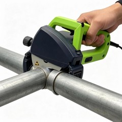 Hand-Held Electric Pipe Cutting Machine Plastic Pipe Metal Pipe Cutter 110V