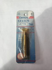 Century Drill & Tool 97307, 4.0 x 0.75 Metric Plug Tap **SALE**