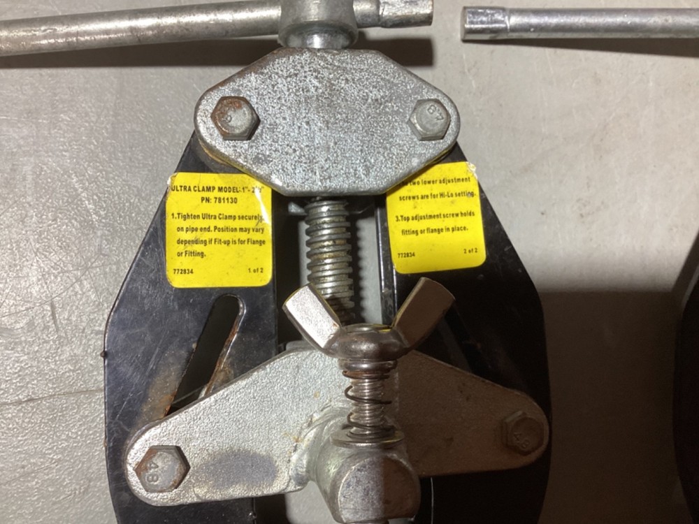 Lot of 2 Sumner Ultra Clamp 1&rdquo;-2 1/2&rdquo; Pipe Alignment Welding Clamp PN:781130