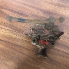 Vintage Ridgid Pipe Vise B-Y-2-1/2 Pipe Vise / Clamp